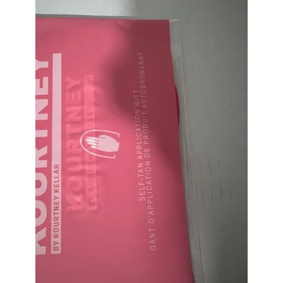 NEW KOURTNEY Kellar Self-Tan Application Mitt - Soft Velvet ONE MITT - Picture 3 of 10